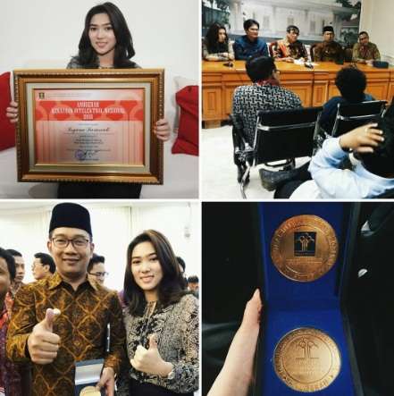 Unggahan Isyana Sarasvati