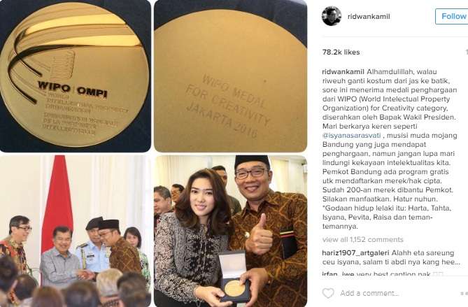Unggahan Ridwan Kamil