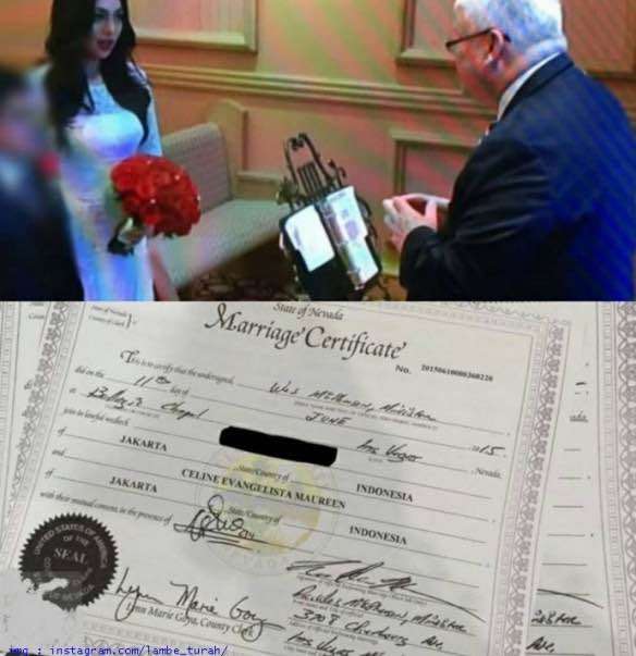 Foto yang diduga Bacil dan Celine Foto yang diduga Bacil dan Celine