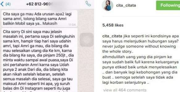 Unggahan Cita Citata