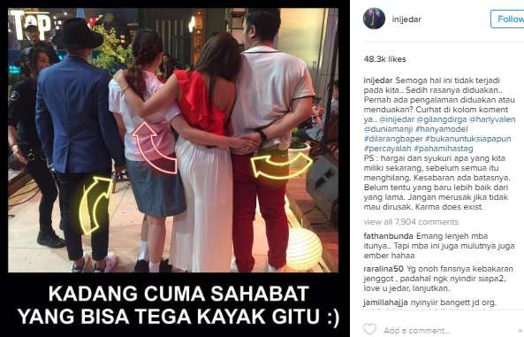 Unggahan Jessica Iskandar