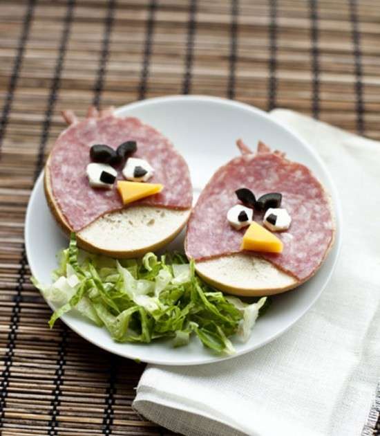 Sandwich Angry Bird