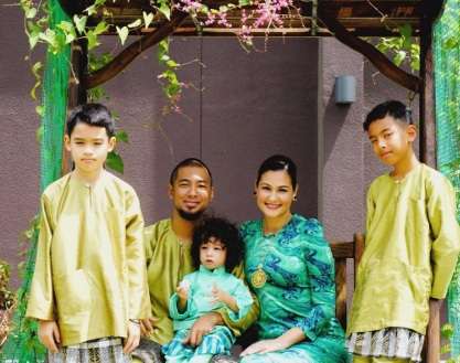 Marcel Siahaan dan Keluarga