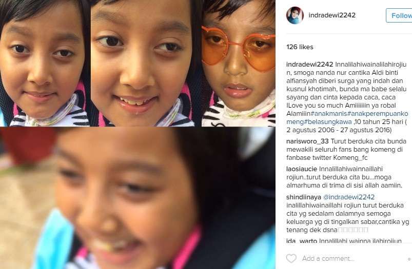 Unggahan Istri Komeng