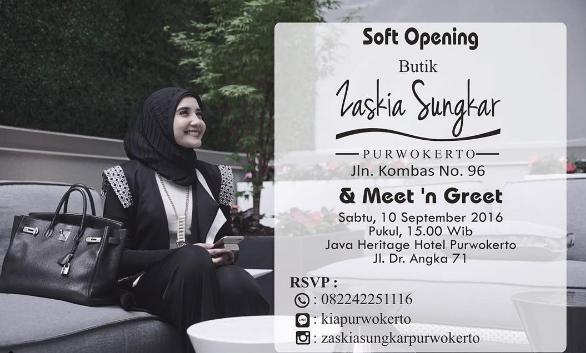 Soft launching Zaskia Sungkar