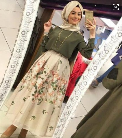 flower skirt