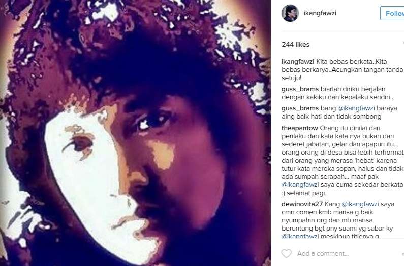 Unggahan Ikang Fawzi Unggahan Ikang Fawzi