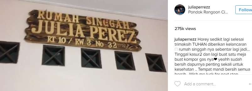 Rumah Singgah Julia Perez Rumah Singgah Julia Perez