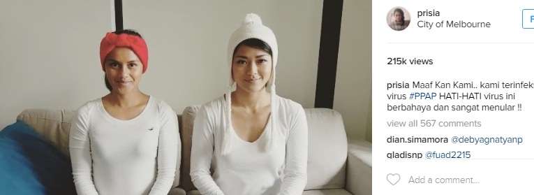 Prisia Nasution dan Chika Waode