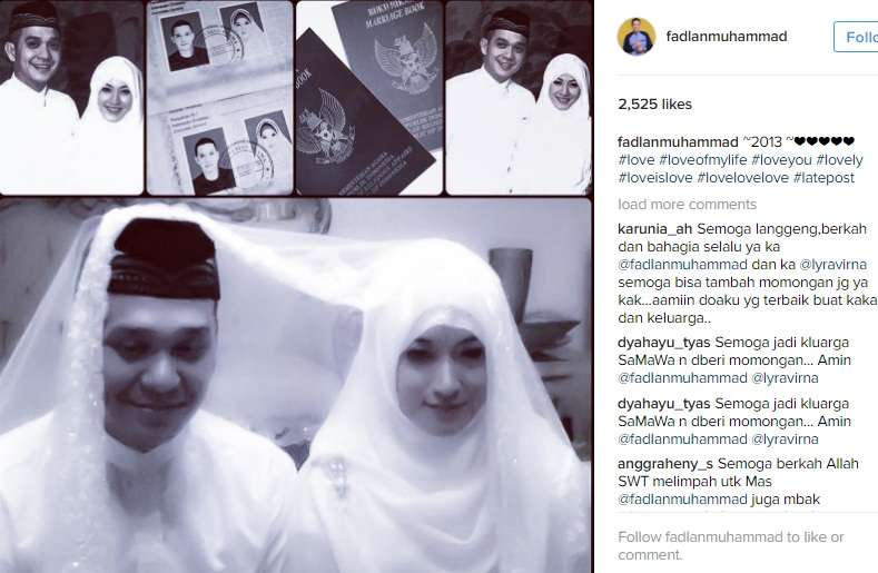 Fadlan dan Lyra Virna