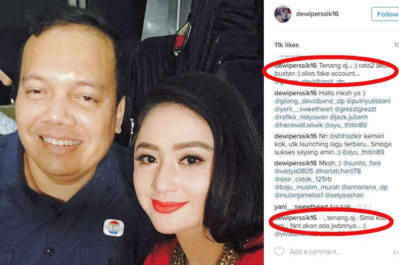 Unggahan Dewi Perssik Unggahan Dewi Perssik