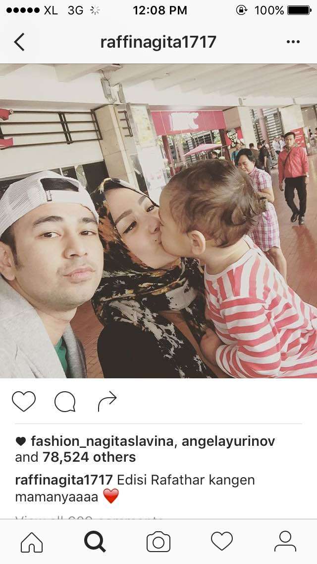 Raffi, Rafathar dan Nagita