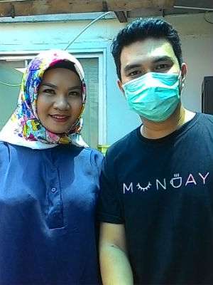 Aldi Taher dan Istri