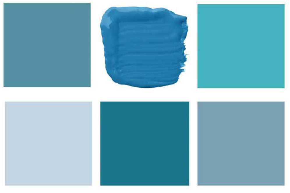 Tone warna biru (Foto: Real Simple)