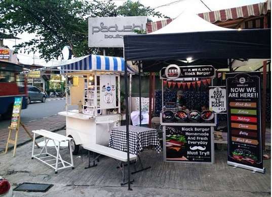 Kedai susu dan burger