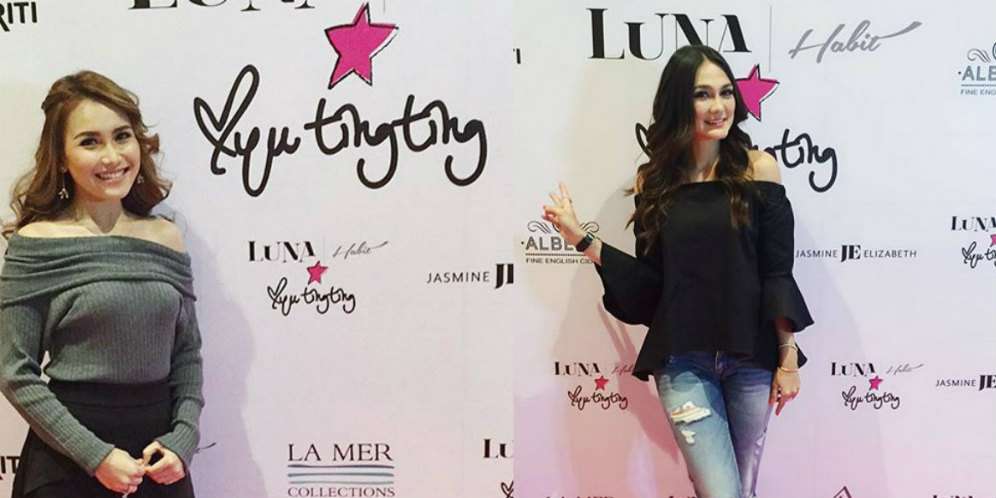 Ayu Ting Ting dan Luna Maya