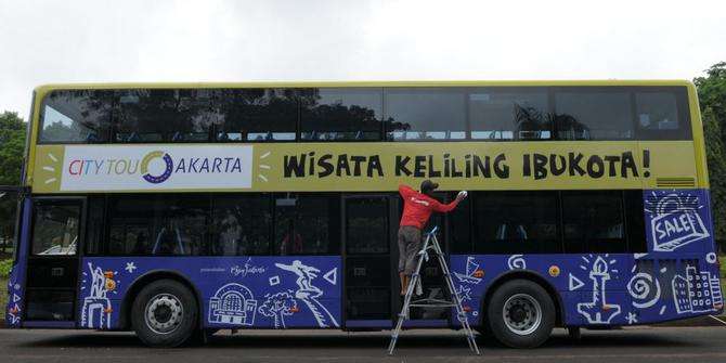 Bus tingkat DKI (Foto: Merdeka.com)