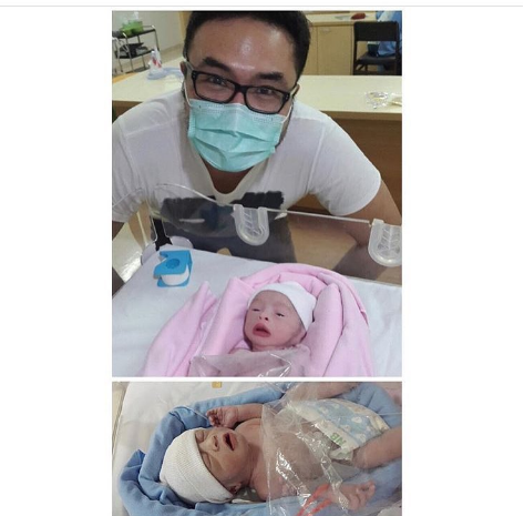 Bayi Kembar Cynthia dan Surya Bayi Kembar Cynthia dan Surya