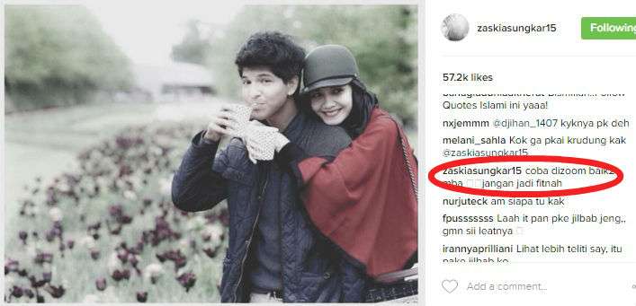 Zaskia Sungkar dan Adik