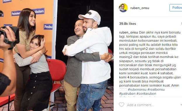 Unggahan Ruben Onsu