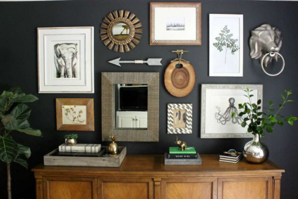 Galeri dinding (Foto: Driven by decor)