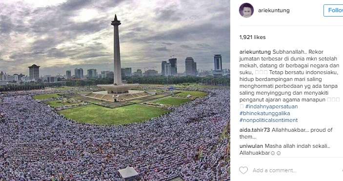 Unggahan Arie Untung