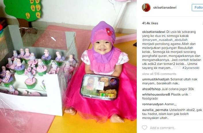 Unggahan Oki Setiana Dewi