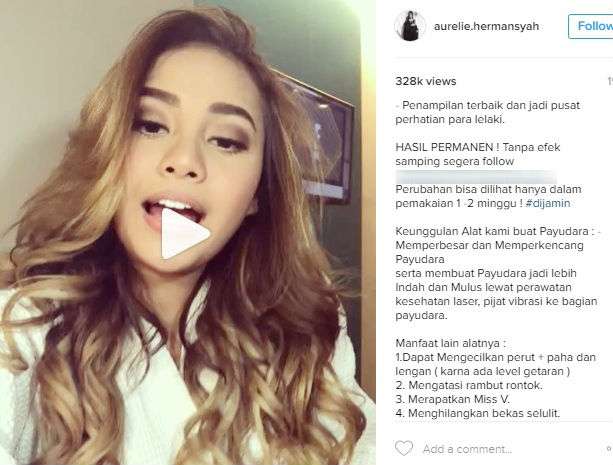 Unggahan Aurel