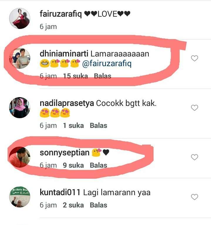 Komentar Dhini Aminarti