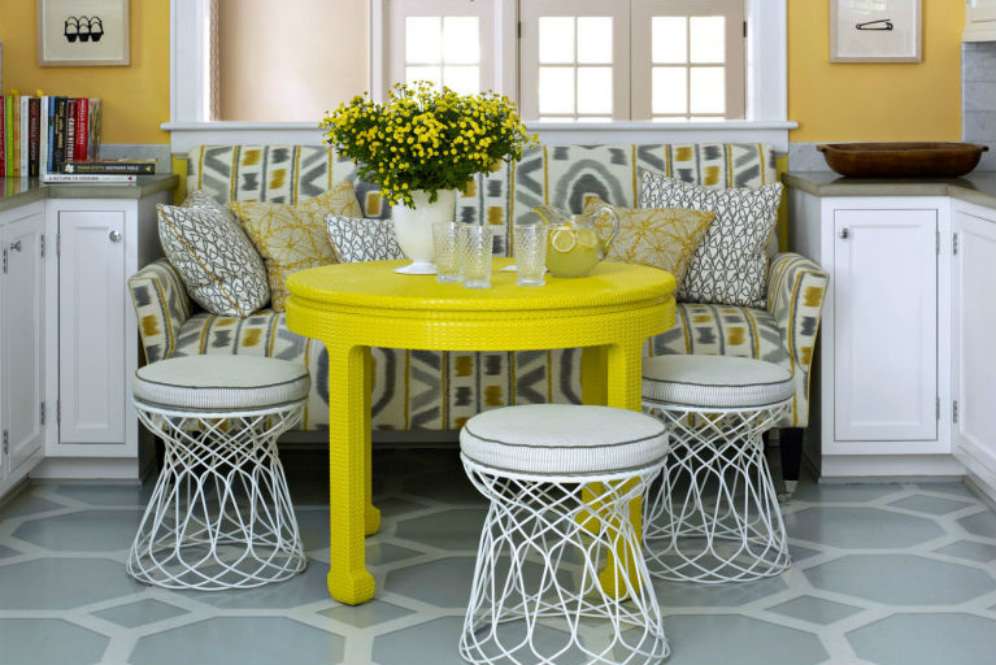 Interior kuning (Foto: House Beautiful) Interior kuning (Foto: House Beautiful)