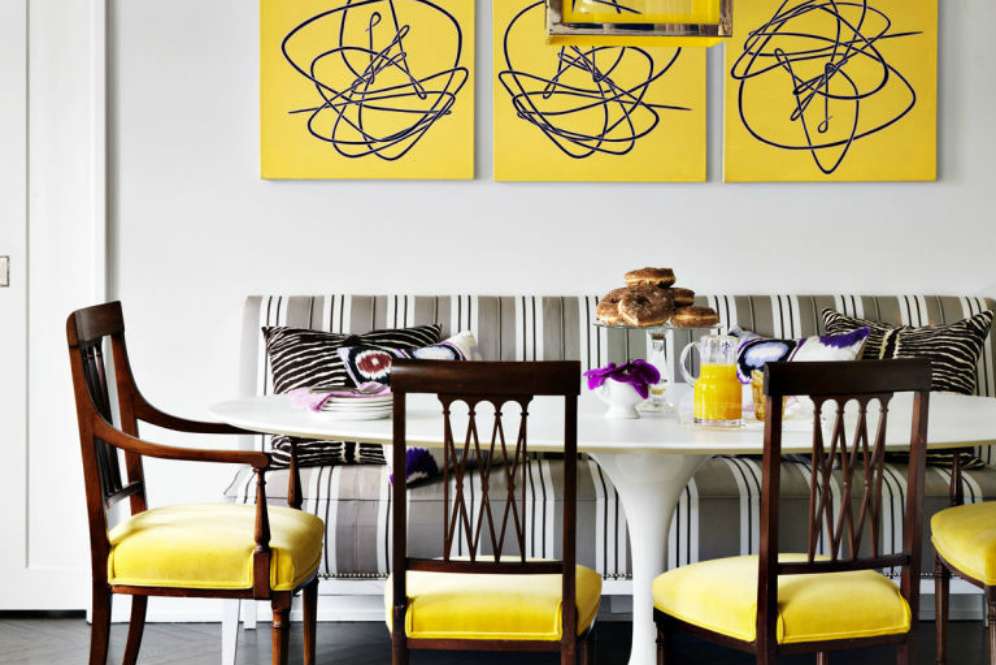 Interior kuning (Foto: House Beautiful) Interior kuning (Foto: House Beautiful)