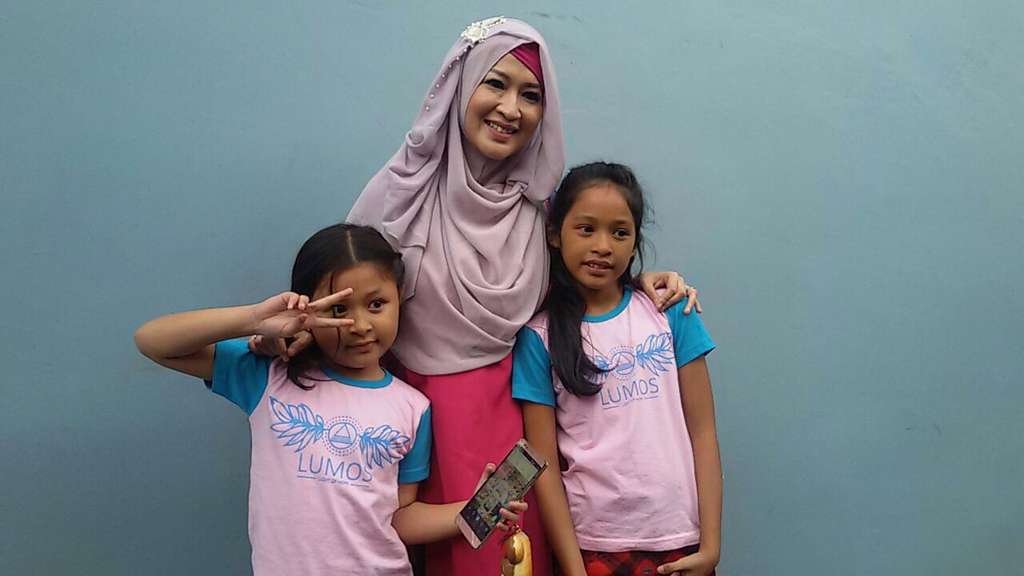 Okie Agustina dan Buah Hatu