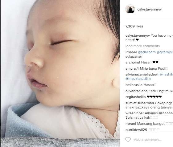Unggahan Istri Fedi Nuril