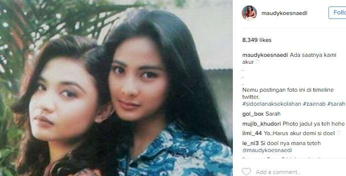 Unggahan Maudy Koesnaedi