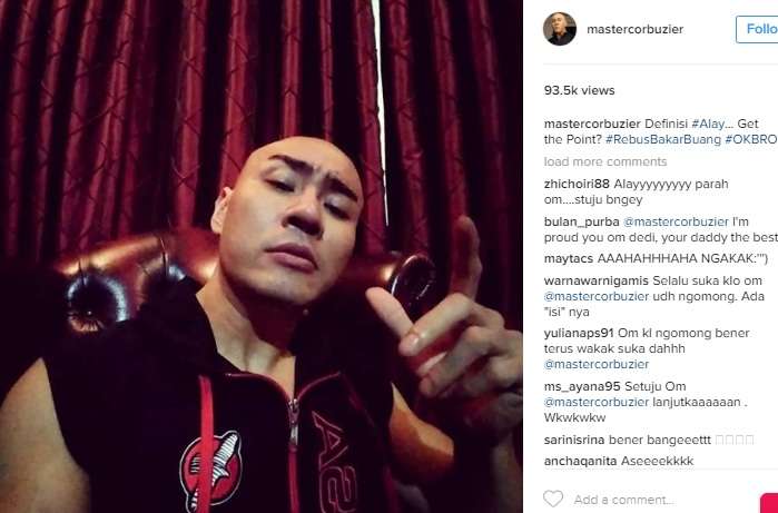 Unggahan Deddy Corbuzier
