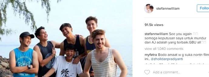 Unggahan Stefan William Unggahan Stefan William