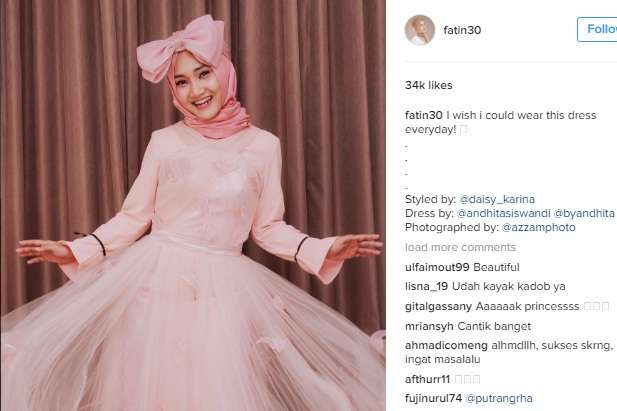 Unggahan Fatin Shidqia