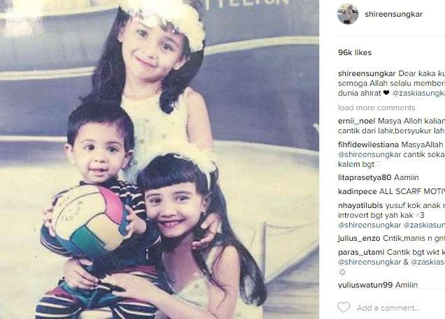 Unggahan Shireen Sungkar Unggahan Shireen Sungkar