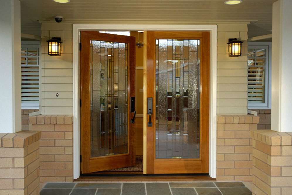 Pintu kaca (Foto: Home Design Gallery)