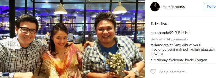 Unggahan Marshanda