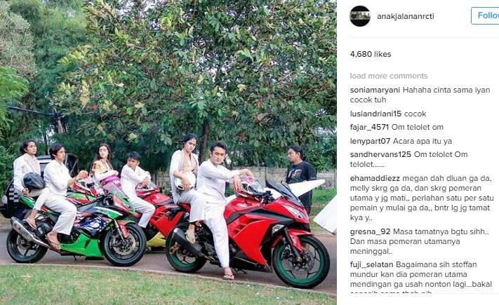 Para pemain anak jalanan