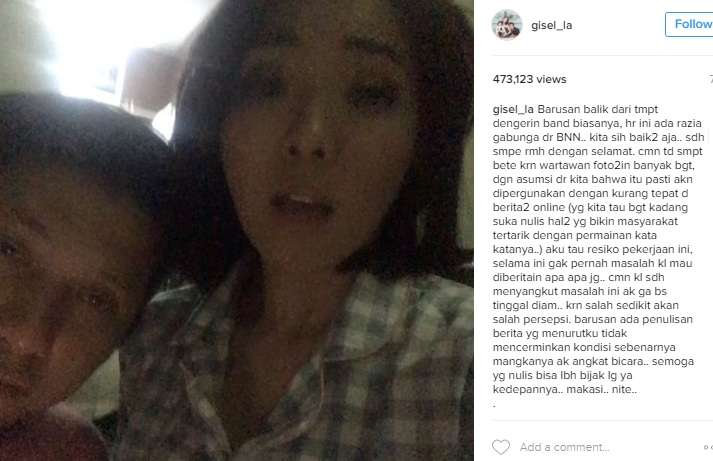 Gisella Anastasia dan Gading Marten