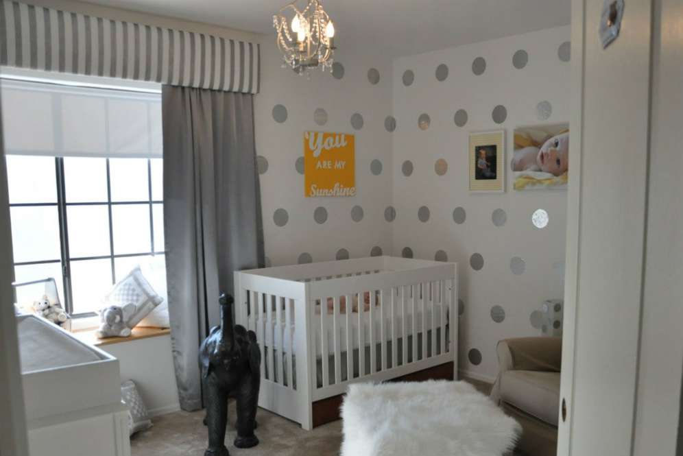Polkadot warna netral (Foto: Houzz)