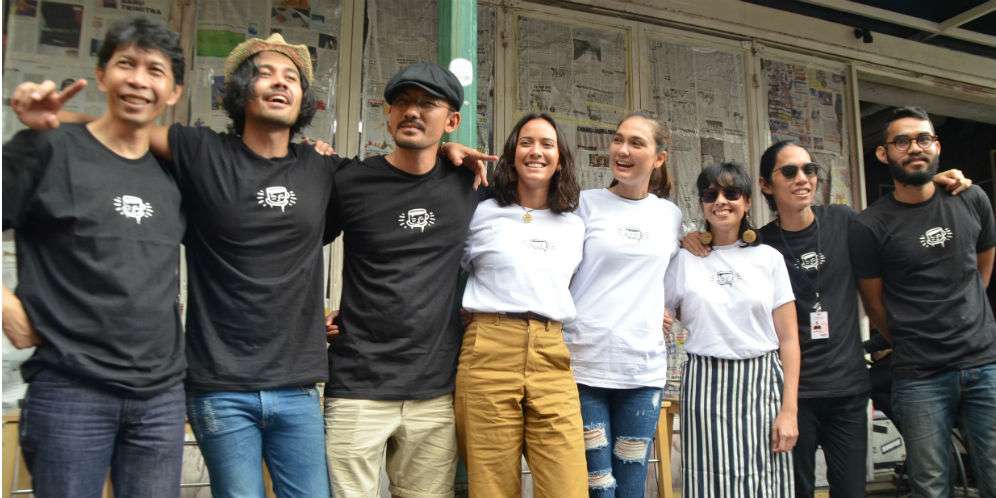 Para Pemain Film 'Filosofi Kopi'