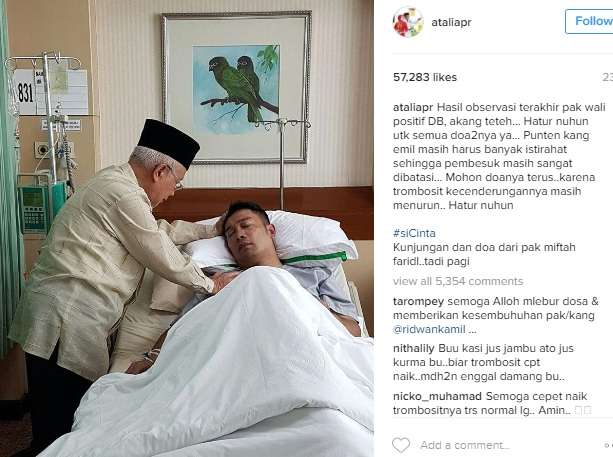 Unggahan Istri Ridwan Kamil