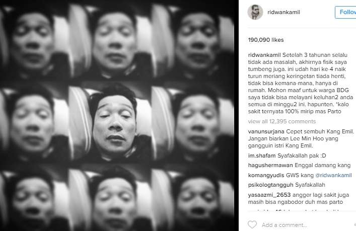 Unggahan Ridwan Kamil