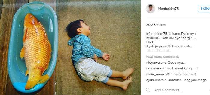Unggahan Irfan Hakim