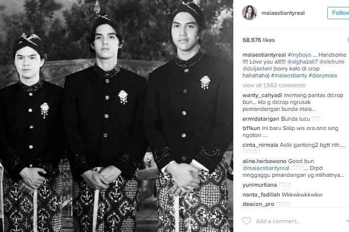 Unggahan Maia Estianty