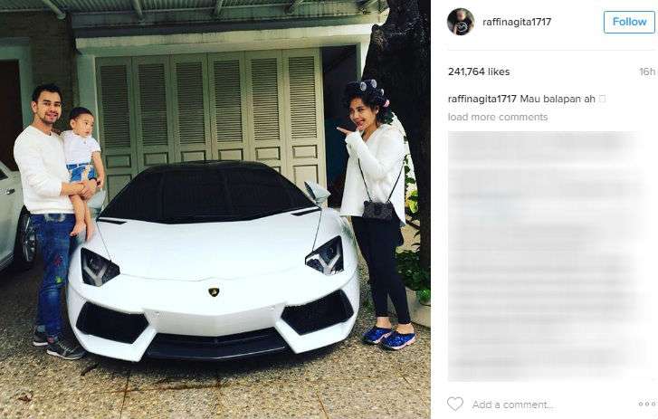 Unggahan Raffi Ahmad