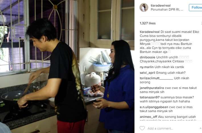 Lucky Hakim dan Tiara Dewi